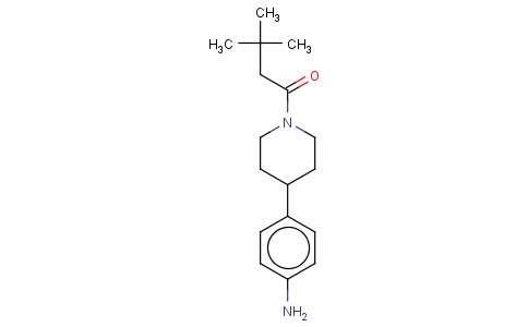 1-[4-(4-AMINO-PHENYL)-PIPERIDIN-1-YL]-3,3-DIMETHYL-BUTAN-1-ONE